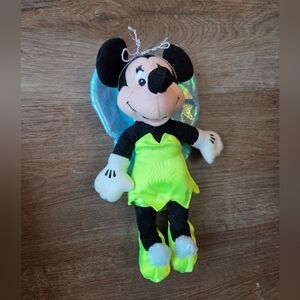 Vintage Y2K Disney Minnie Mouse Tinkerbell Plush Stuffed Animal Toy